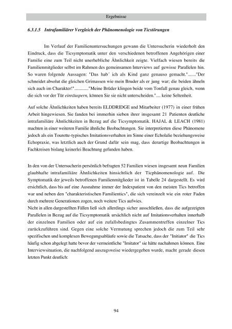 Familienuntersuchung zum Gilles de la Tourette-Syndrom (pdf)