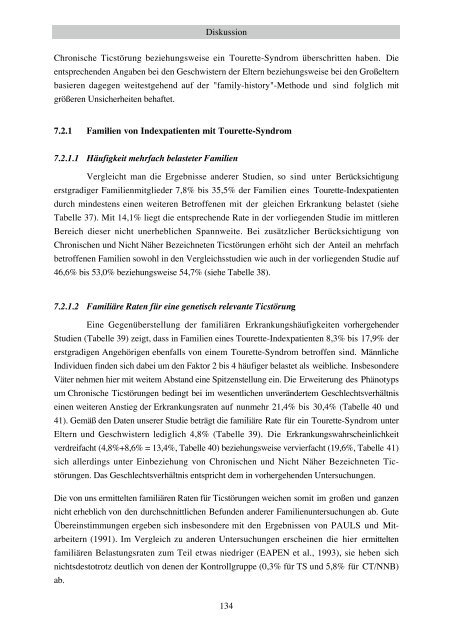 Familienuntersuchung zum Gilles de la Tourette-Syndrom (pdf)