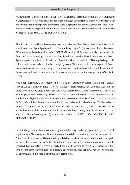 Familienuntersuchung zum Gilles de la Tourette-Syndrom (pdf)