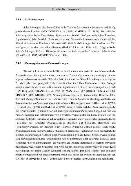 Familienuntersuchung zum Gilles de la Tourette-Syndrom (pdf)