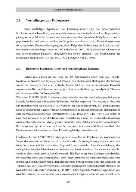 Familienuntersuchung zum Gilles de la Tourette-Syndrom (pdf)