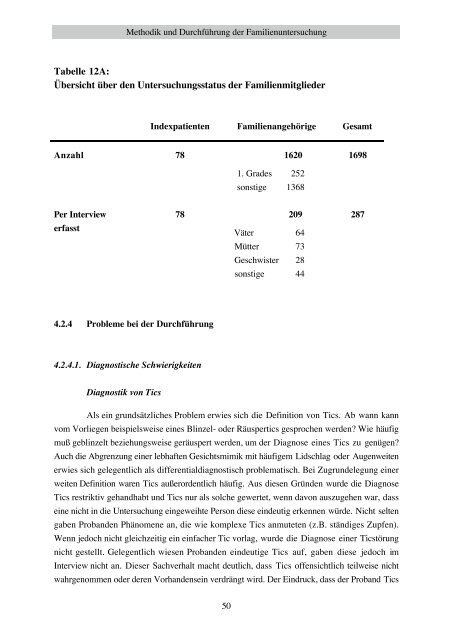 Familienuntersuchung zum Gilles de la Tourette-Syndrom (pdf)