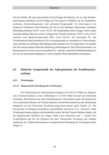 Familienuntersuchung zum Gilles de la Tourette-Syndrom (pdf)