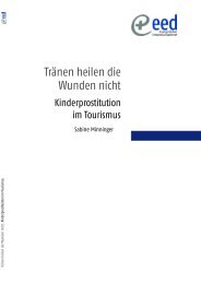 TrÃ¤nen heilen die Wunden nicht- Kinderprostitution ... - Tourism Watch