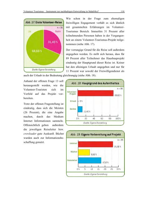 Volunteer Tourism. Instrument einer nachhaltigen ... - Tourism Watch