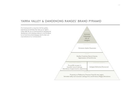 yarra valley & dandenong ranges gUIde BooK - Tourism Victoria