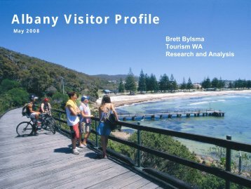 Brett Bylsma Presentation - Tourism Western Australia