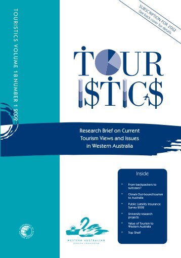 Research Brief on Current Tourism Views and Issues in Western ...
