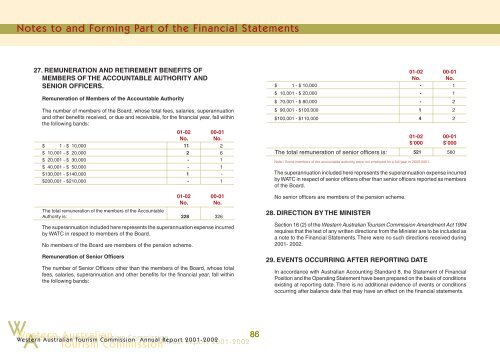 Annual Report 2001-2002 - Tourism Western Australia - The ...