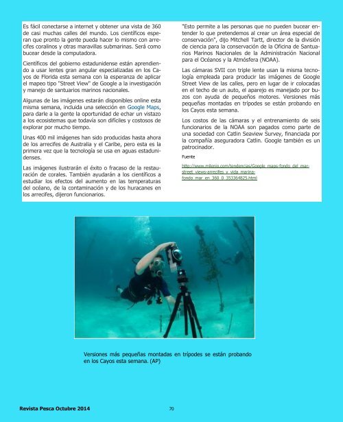 Revista Pesca Octubre 2014