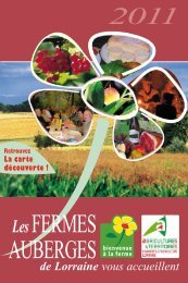 LesFERMES AUBERGES - Tourisme en Lorraine