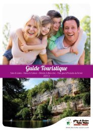 Guide Touristique Dordogne TÃ©lÃ©charger - Offices de tourisme de la ...