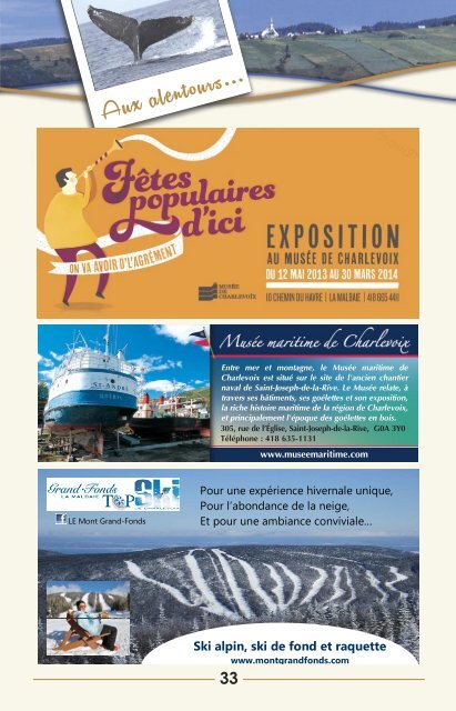Consulter notre brochure - L'Isle-aux-Coudres