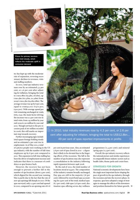 Spa Business issue 4 2011 - TourismInsights