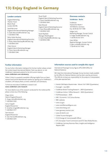 GERMANY Market profile - TourismInsights