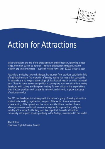 Action for Attractions - TourismInsights