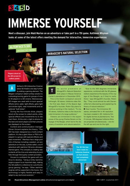 Attractions Management Issue 1 2011 - TourismInsights