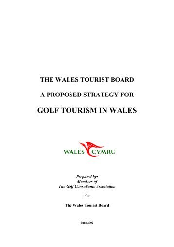 golf tourism to Wales - TourismInsights