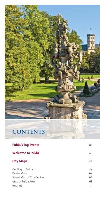 WELCOME TO FULDA - Tourismus Fulda
