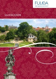 Salesguide PDF - Tourismus Fulda