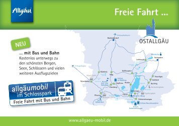 freie Fahrt mit Bus und Bahn - FÃ¼ssen