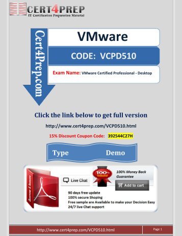 VCPD510 Free Demo Questions and Answers PDF.pdf