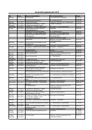 Terminplan 2012 fÃ¼r SB - Bad Liebenzell