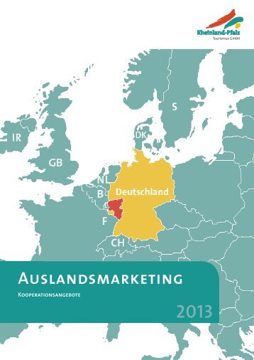 Auslandsmarketing - Tourismusnetzwerk Rheinland-Pfalz
