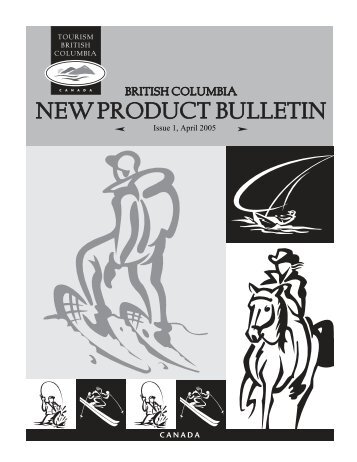 new product bulletin - Tourism Vancouver Island