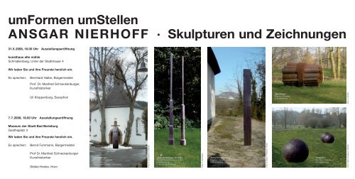 Skulpturen und Zeichnungen von Ansgar Nierhoff - Bad Berleburg