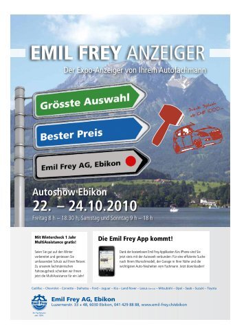 EMil FrEy Anzeiger - Emil Frey AG