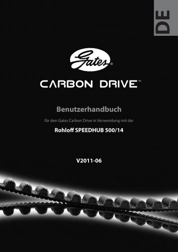 Benutzerhandbuch Gates Carbon Drive in ... - Tout Terrain