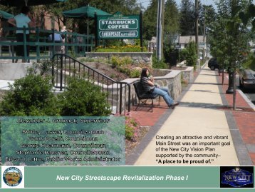 New City Streetscape Revitalization Phase I - Town of Clarkstown