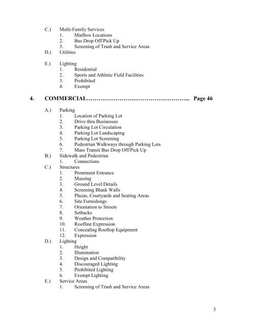 Development Design Standards - Town of Centreville, Maryland