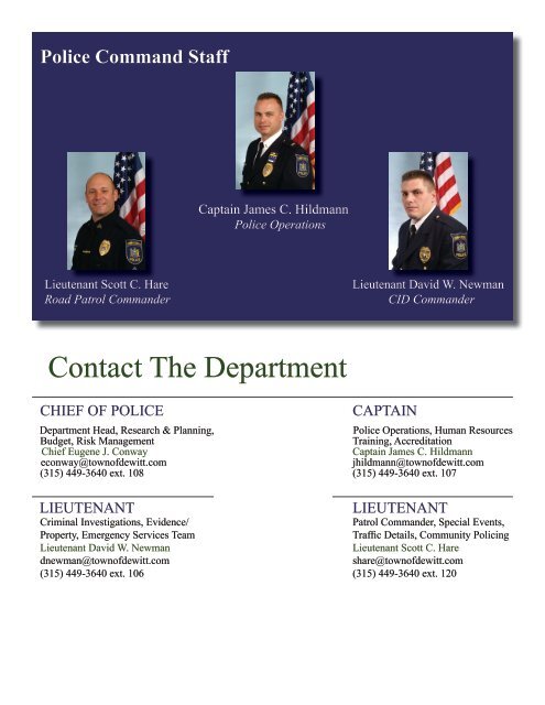 2010 Annual Report - Police