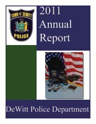 DeWitt Police Department - Town Of DeWitt