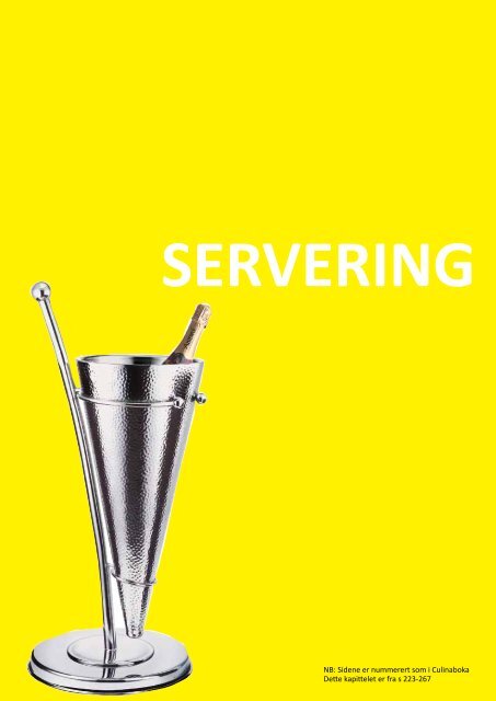 SERVERING - Culina