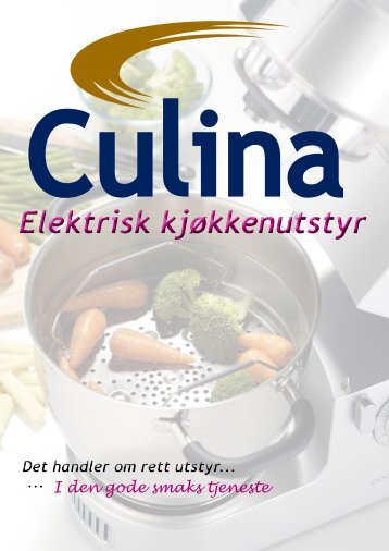 Elektrisk kjÃ¸kkenutstyr - Culina