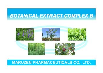 botanical extract complex b 1% - Cosmesi.it