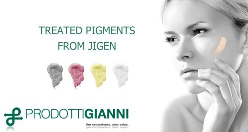 TREATED PIGMENTS FROM JIGEN - Cosmesi.it