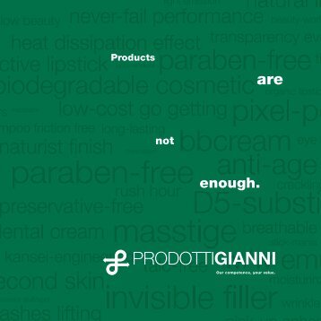 Brochure Claim-Edition 2011 - Cosmesi.it