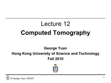 Lecture 12 - The Hong Kong University of Science & Technology