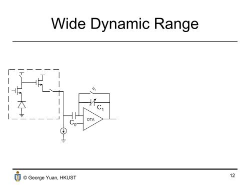 Lecture 11 CMOS Imaging Sensor - The Hong Kong University of ...