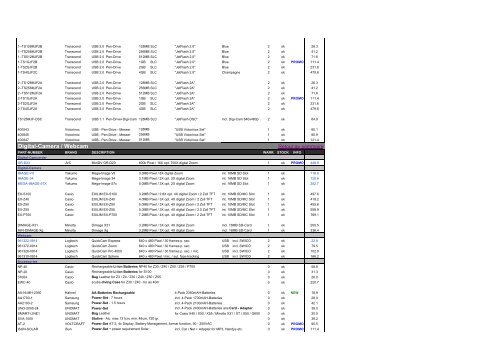 Wyscha Computer Preisliste - ABBO Informatique