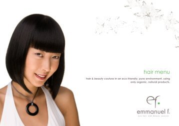 hair menu - emmanuel f.