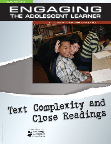 Text Complexity and Close Readings - International Reading ...