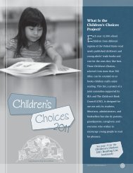 Children's Choices â¢ 2011 - International Reading Association