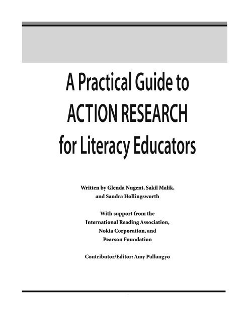 A Practical Guide to Action Research for Literacy Educators