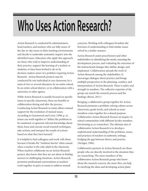 A Practical Guide to Action Research for Literacy Educators