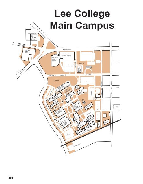 Campus Map Lee College